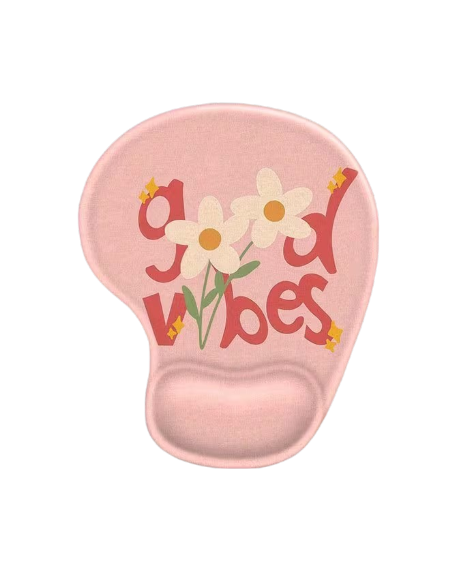 Pink Good Vibes Mouse Pad