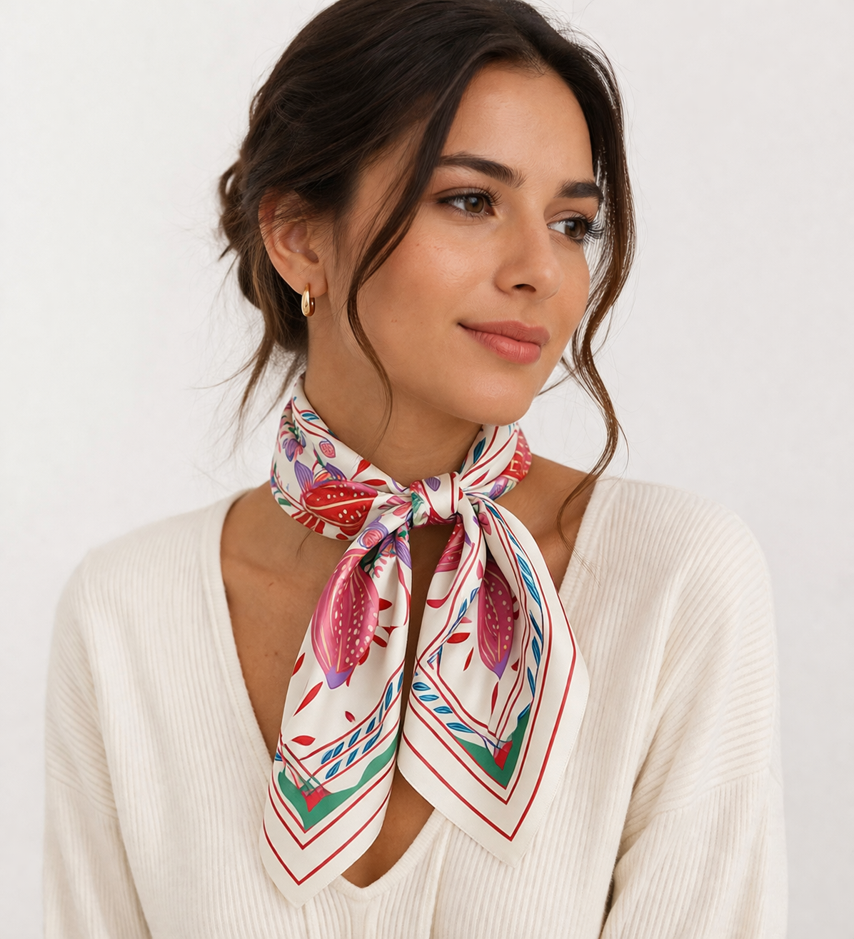 Soft Petals Classic Scarf