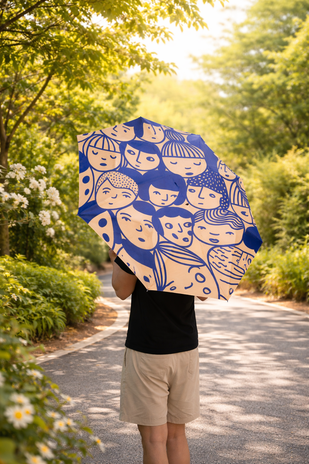 Art Face Umbrella