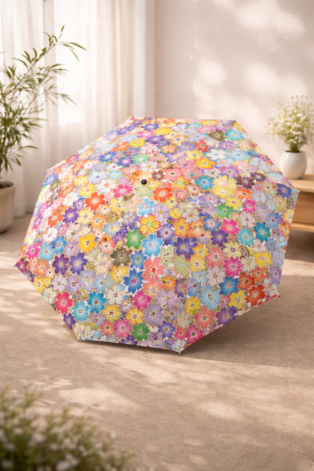 Carnation Flower Umbrella