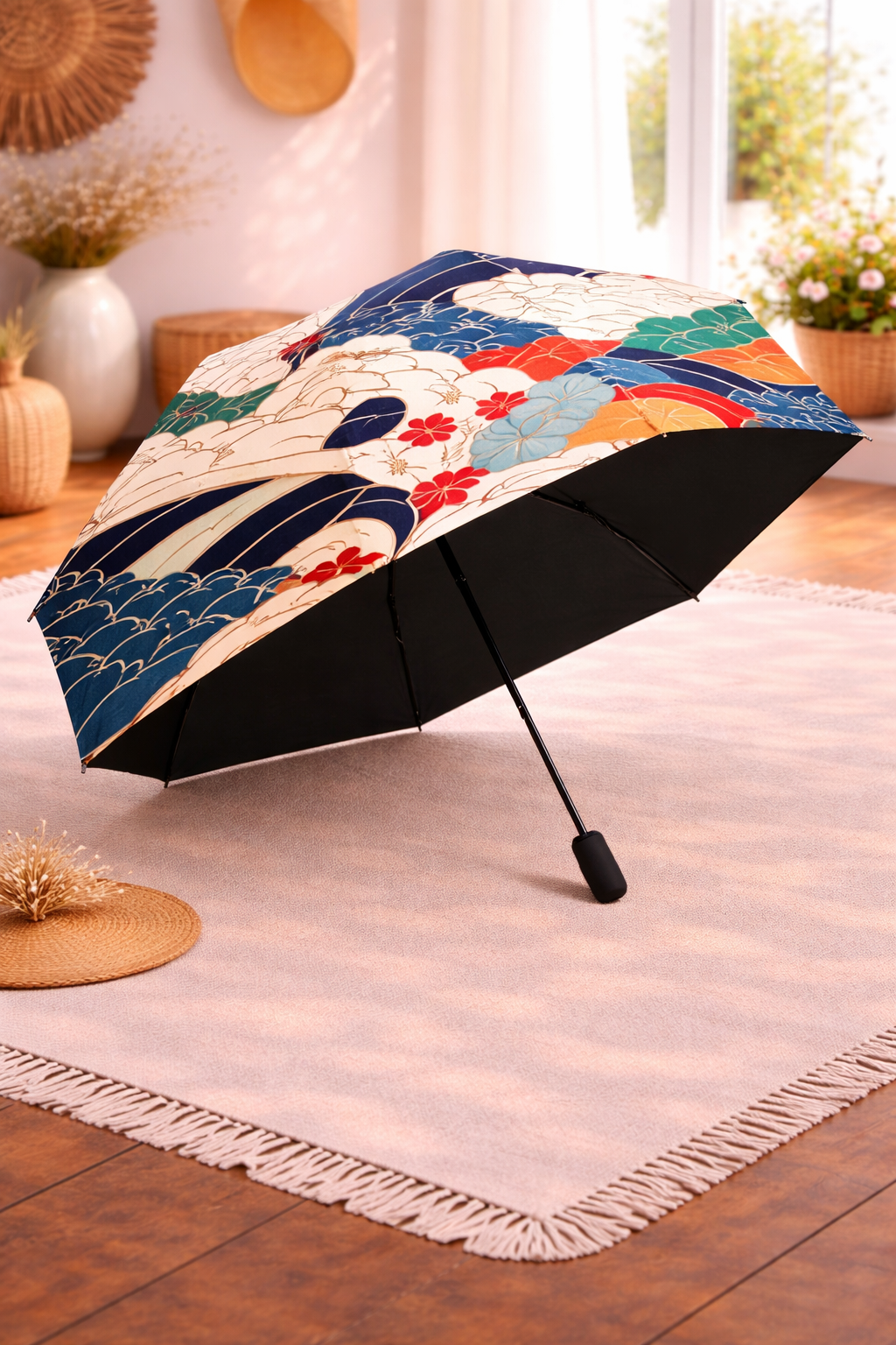 Waves And Clouds Umbrella