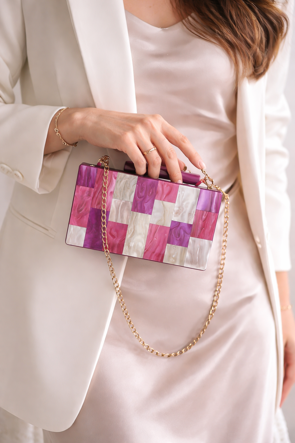 Pearl Patch Luxe Bag