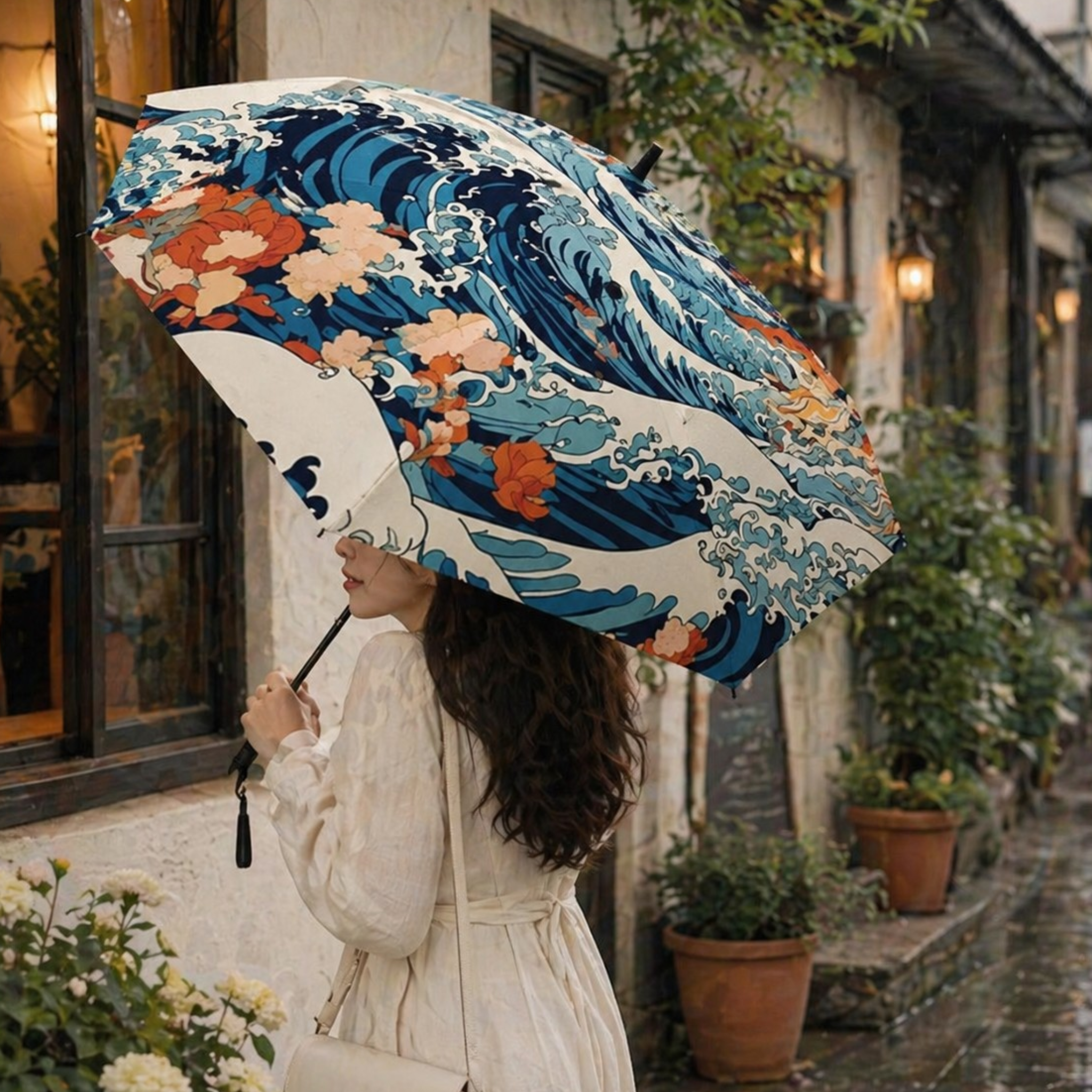 Ocean Waves Umbrella