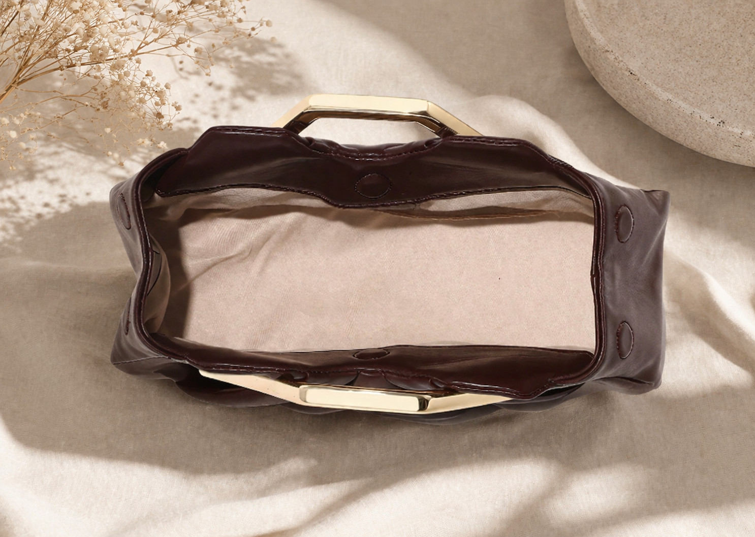 Modern Cloud Frame Handbag