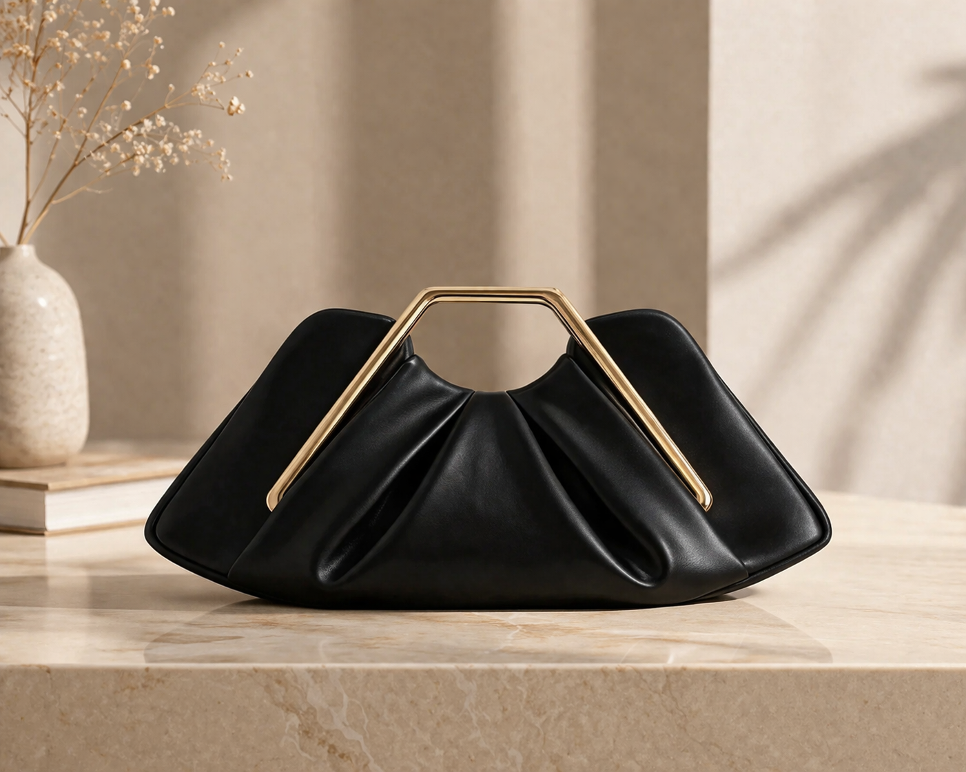 Modern Cloud Frame Handbag