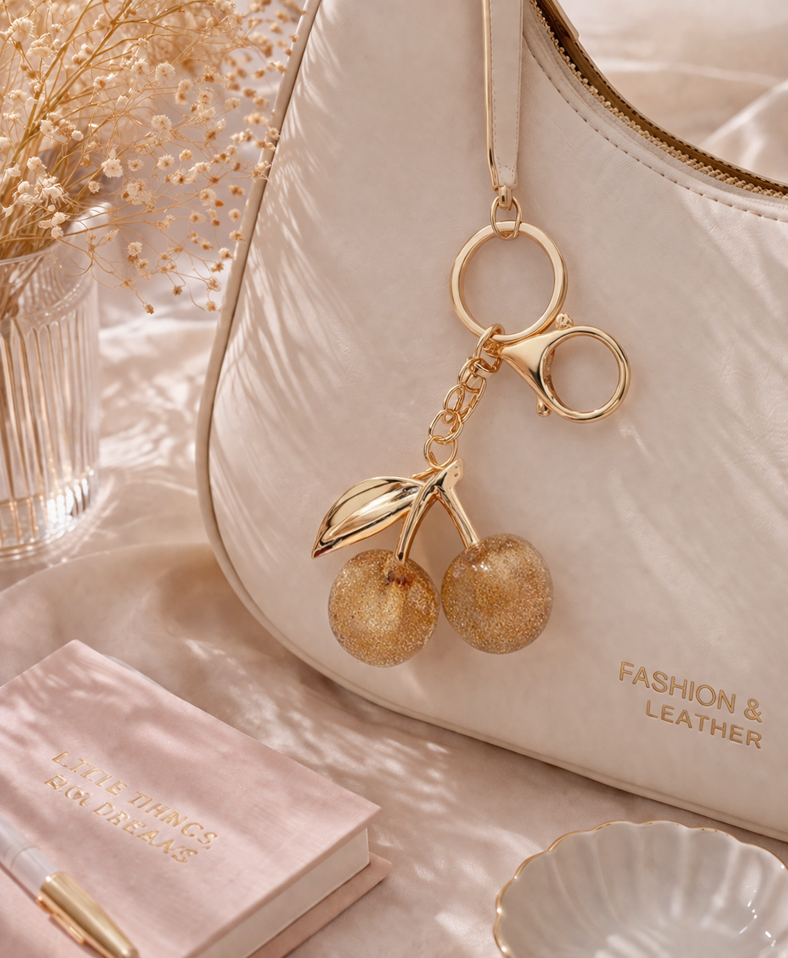Cherry Keychain