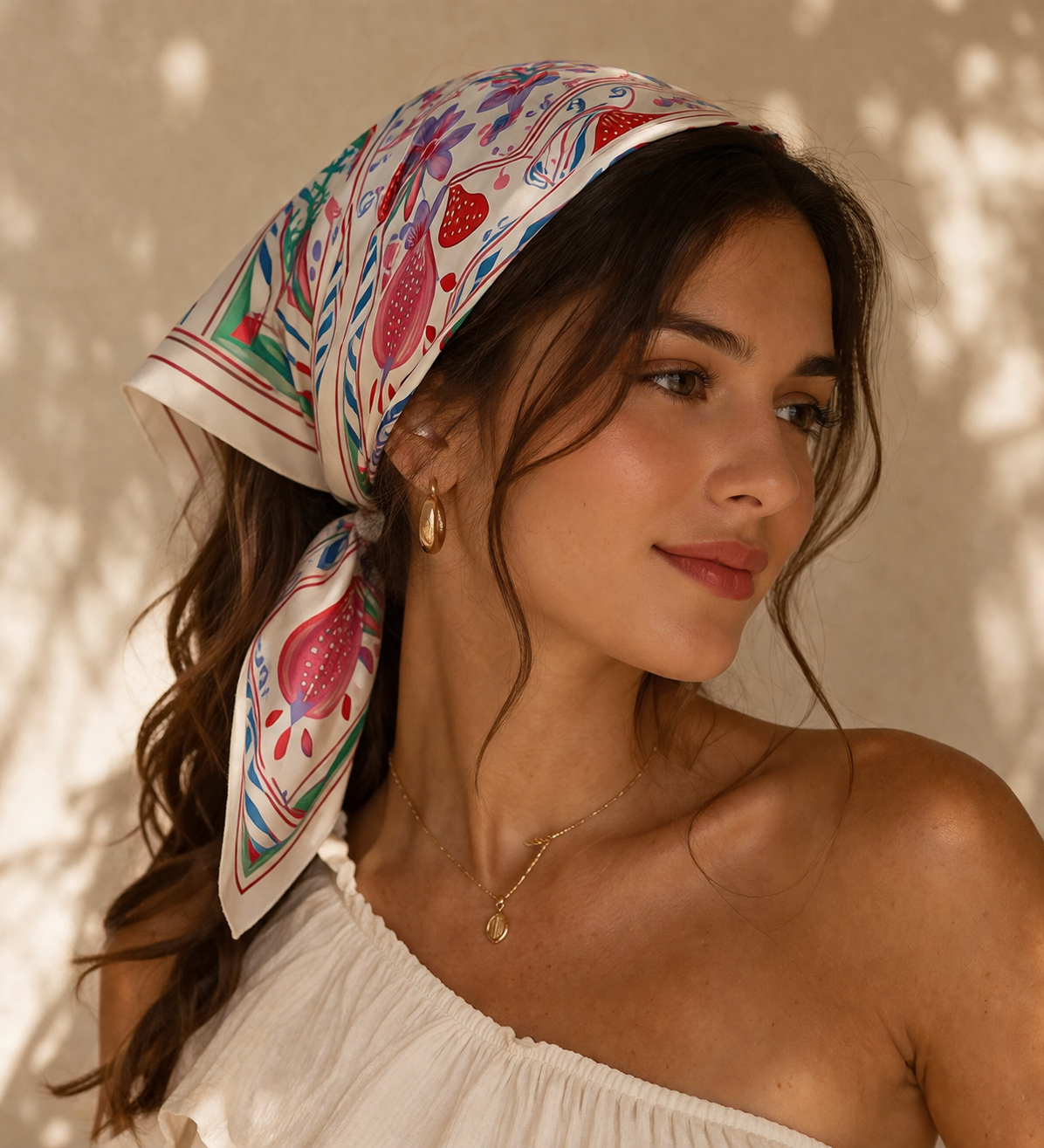 Soft Petals Classic Scarf