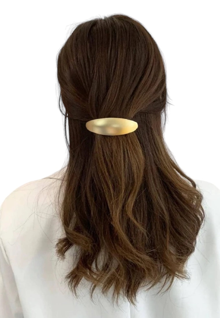 Oval Decor Hair Clip