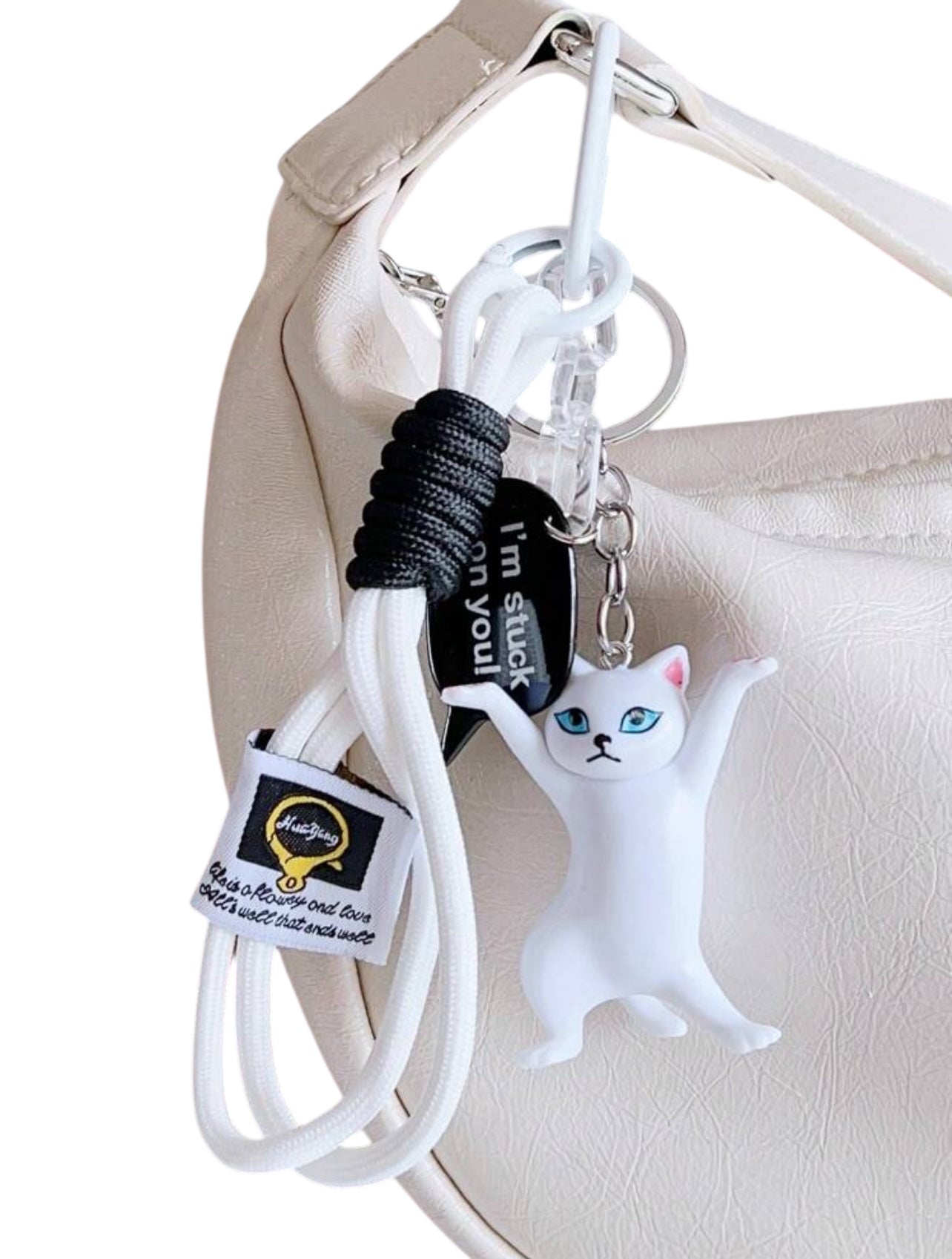 Lovely Charming Cat Keychain