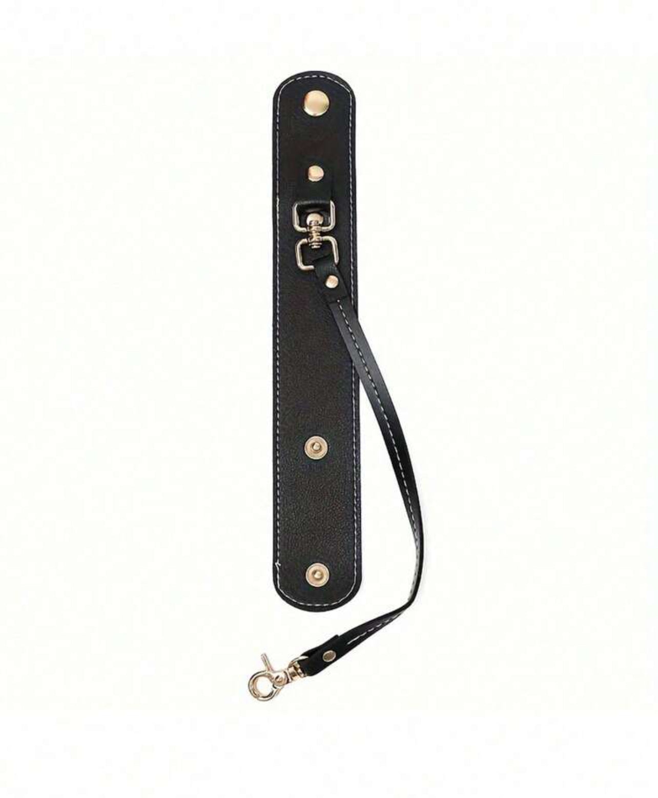 Chic Faux Pu Scarf & Glove Holder - Versatile Keychain