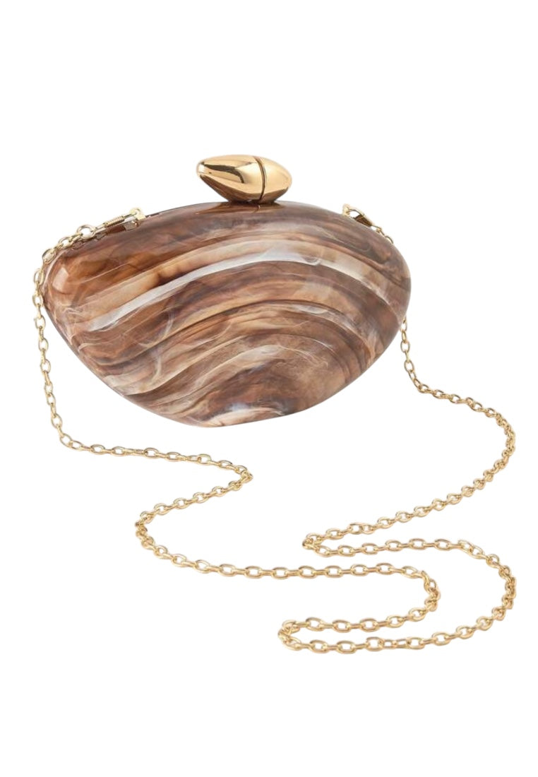 Shell Evening Clutch Bag