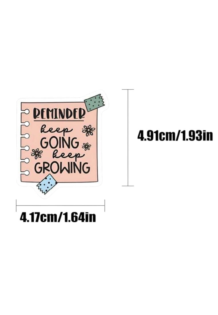 50pcs Cartoon Doodle Reminder Note Stickers