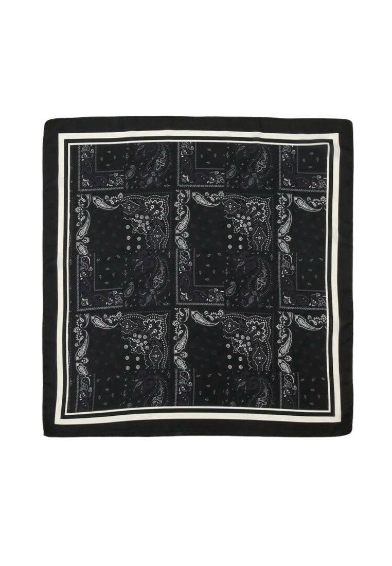 Black Square Scarf Bandana