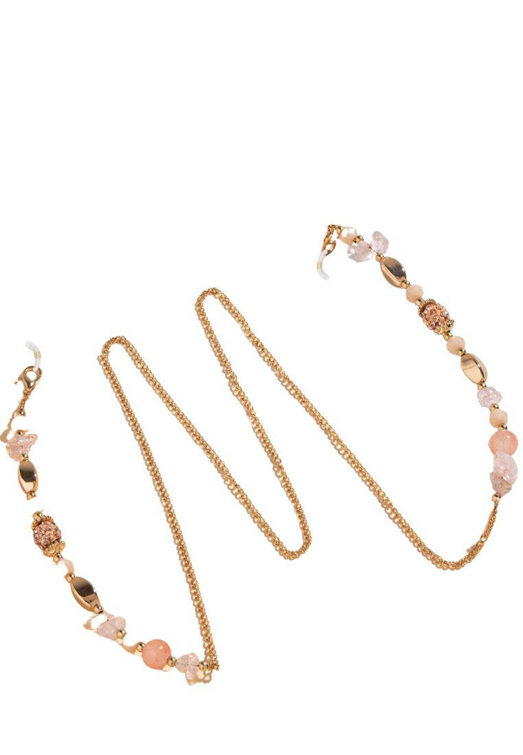 Glasses chain with crystal decorations, a blend of practicality and elegance to keep your eyewear stylishly close.