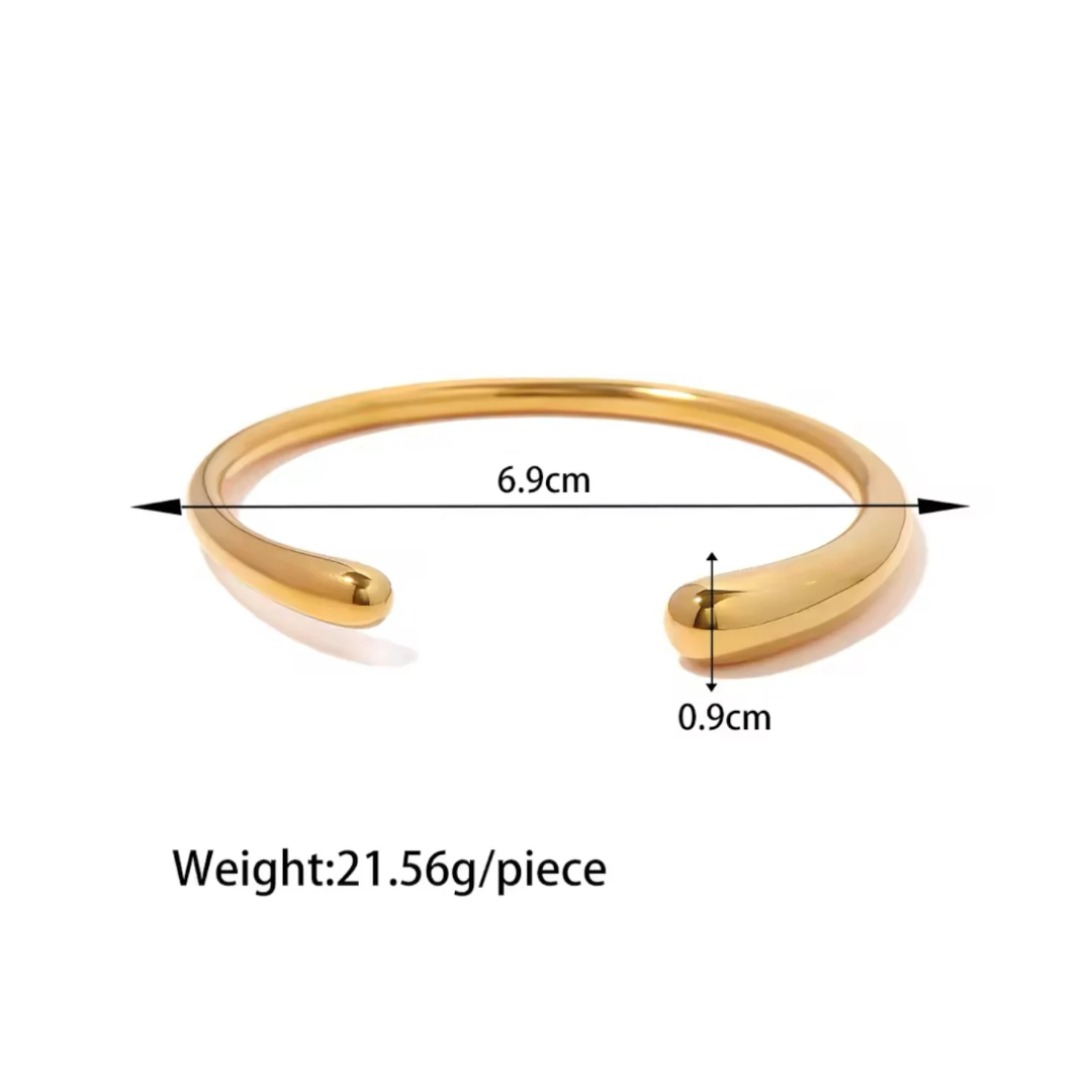 Stainless Steel Metallic Facade Bracelet