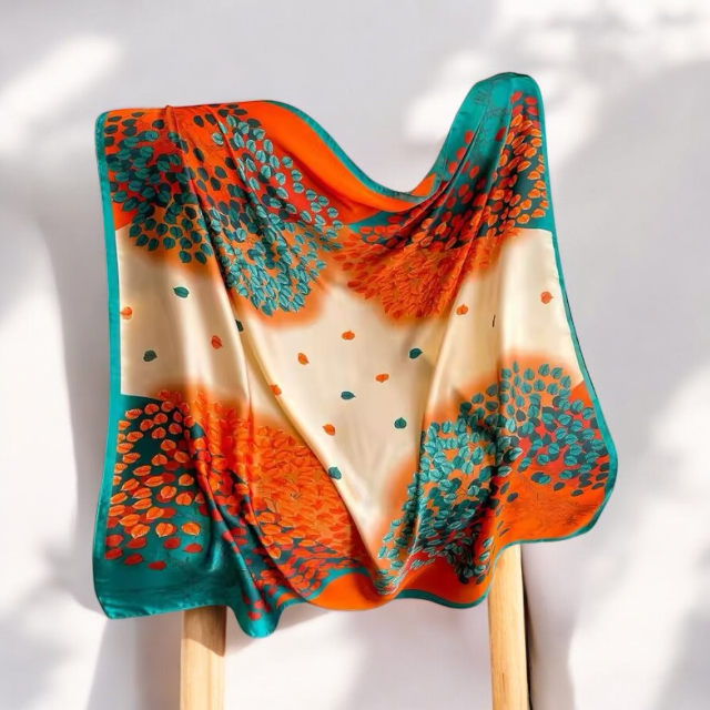 Tree Pattern Bandana Scarf