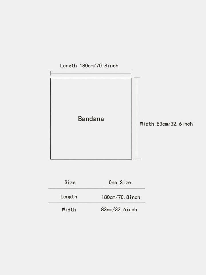 Striped Pattern Scarf