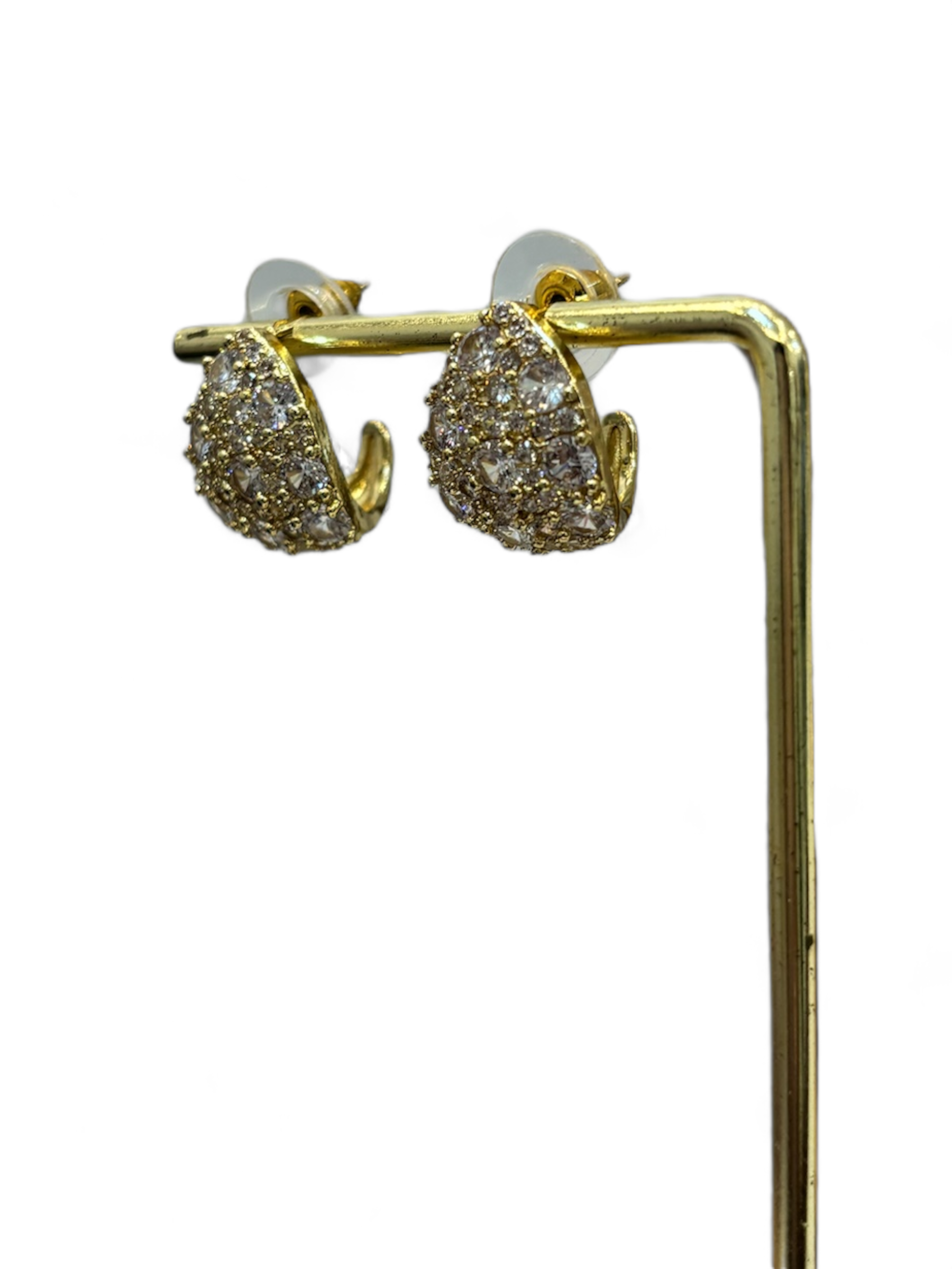 Cubic Zirconia Teardrop Shaped Earrings