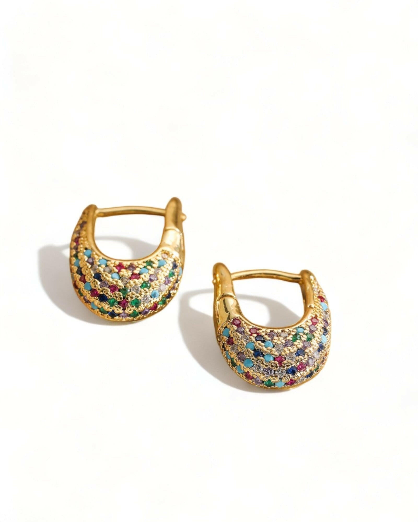 Retro Gorgeous Cubic Zirconia Earrings