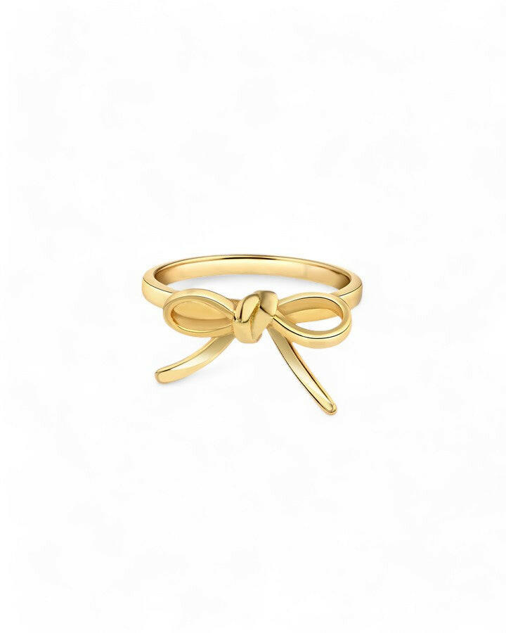 925 Sterling Silver Bow-knot Ring