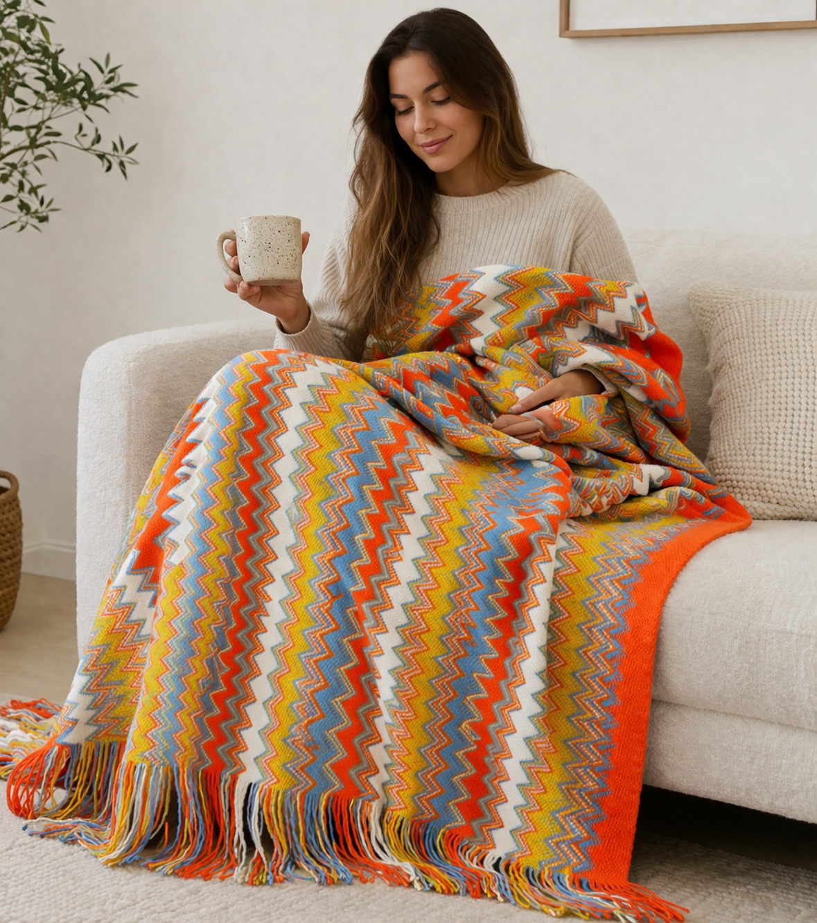 Multi-purpose Knitted Blanket