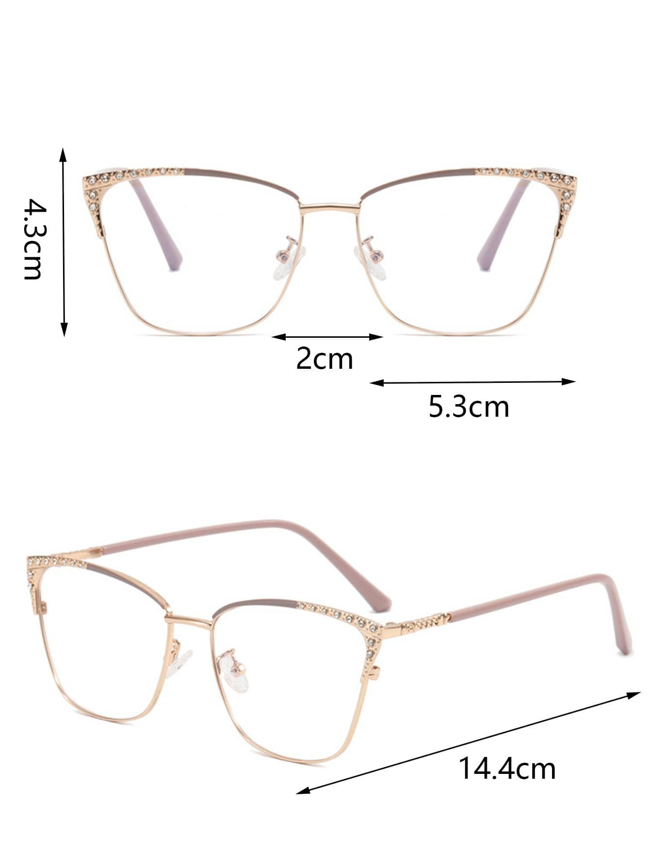 Keep your eyes protected with these Cat Eye Anti-Blue Light Eyeglasses. With blue light filtering technology, these stylish eyeglasses help prevent long-term eye fatigue and reduce digital strain. They also offer UV400 protection for clear vision and maximum comfort.