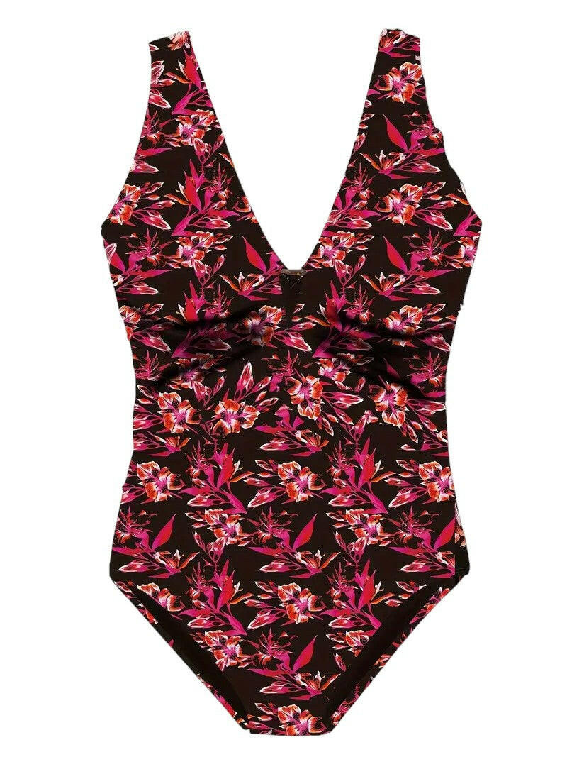 Plus Size Sexy Floral  Swimwear