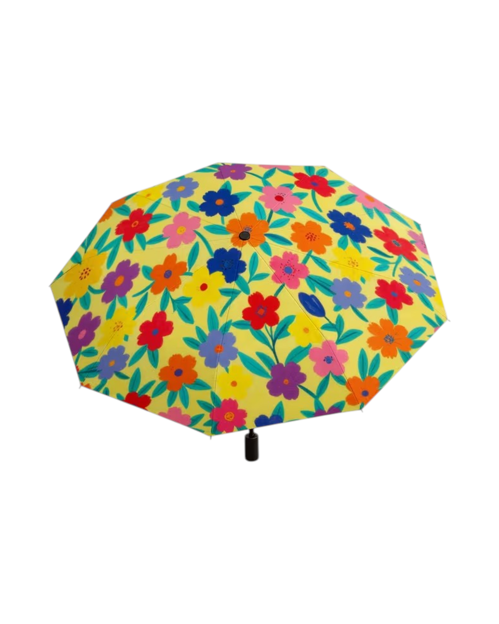 Multicolor Flower Umbrella