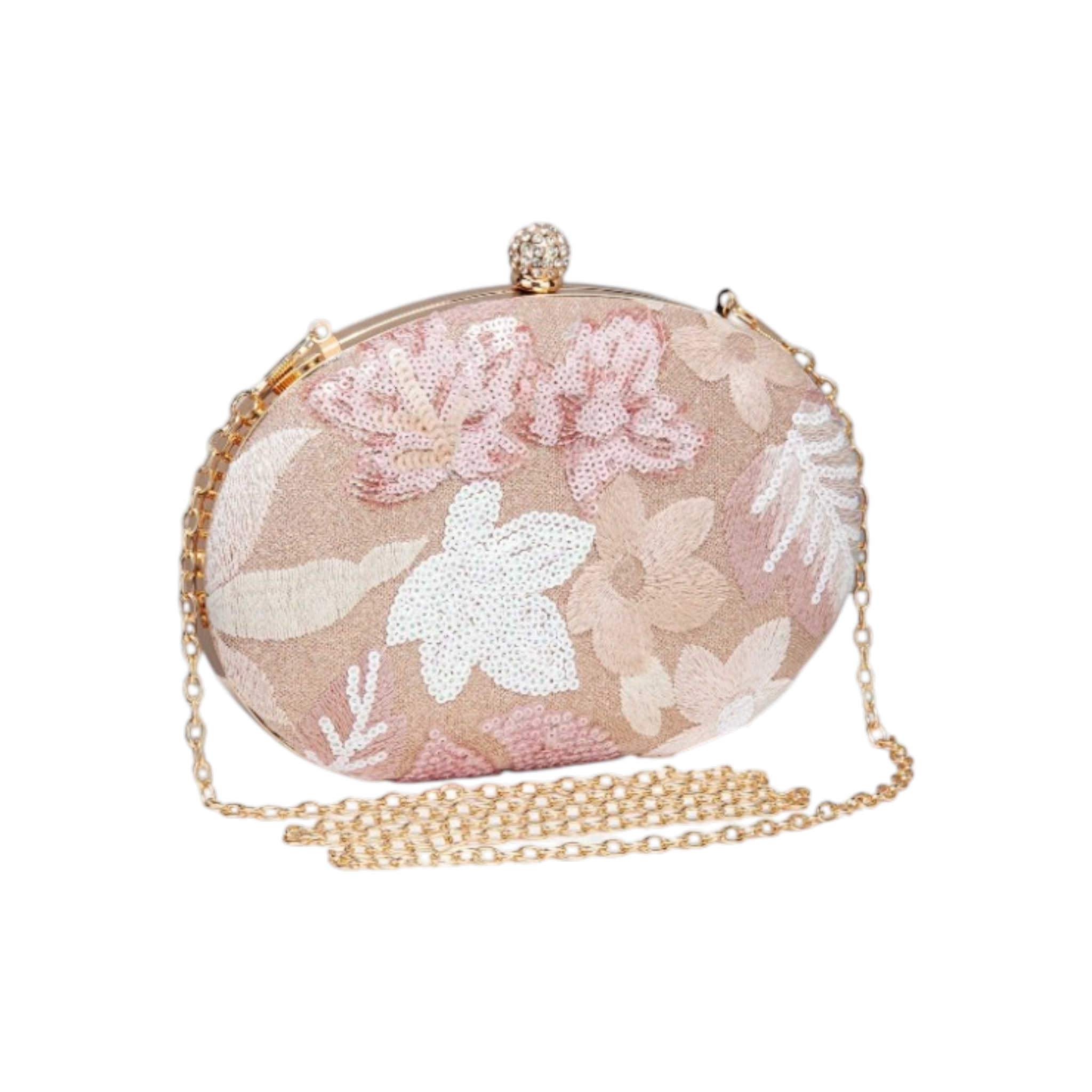 Floral Patchwork Clutch Bag