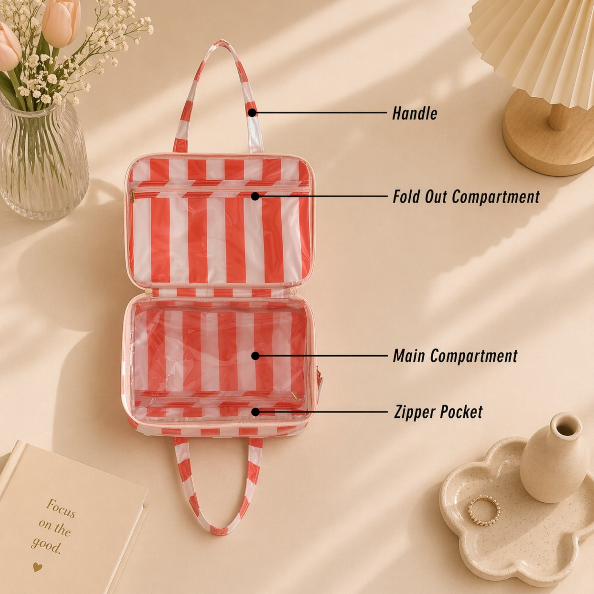 Organizer Stripes Bag