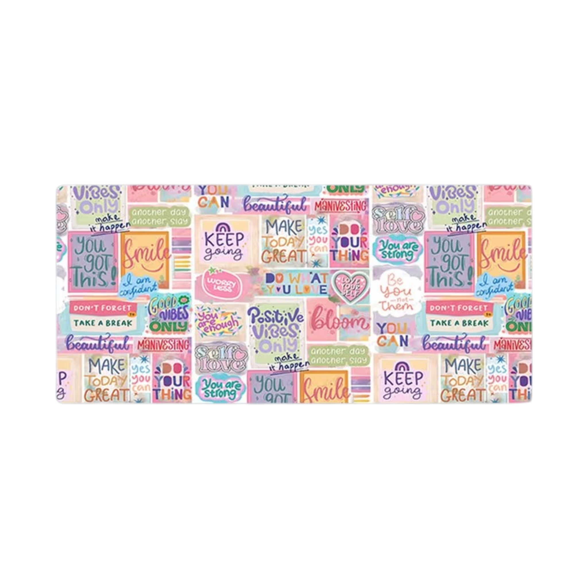 Inspirational Aesthetic Gaming Desk Pad