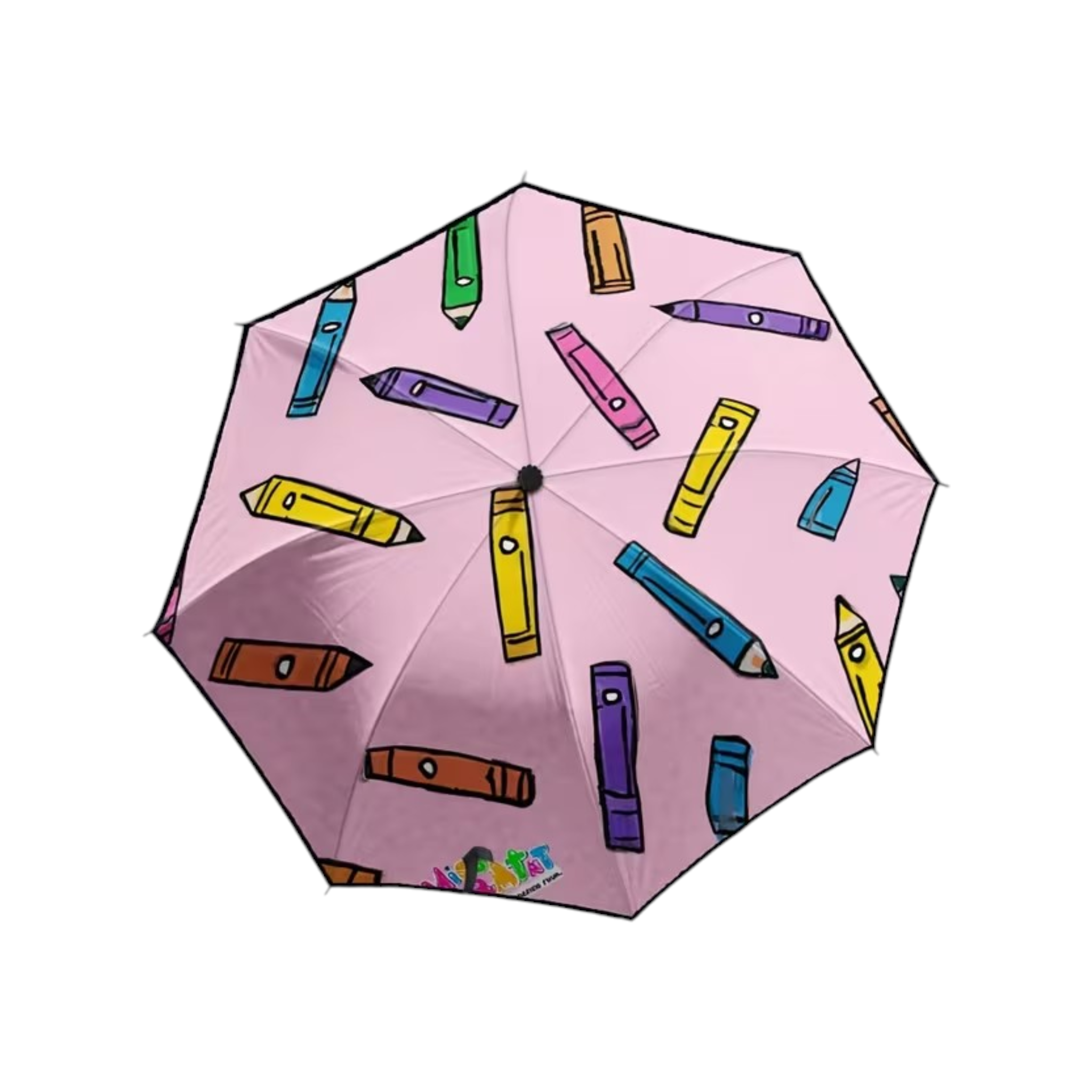 Crayons Art Umbrella