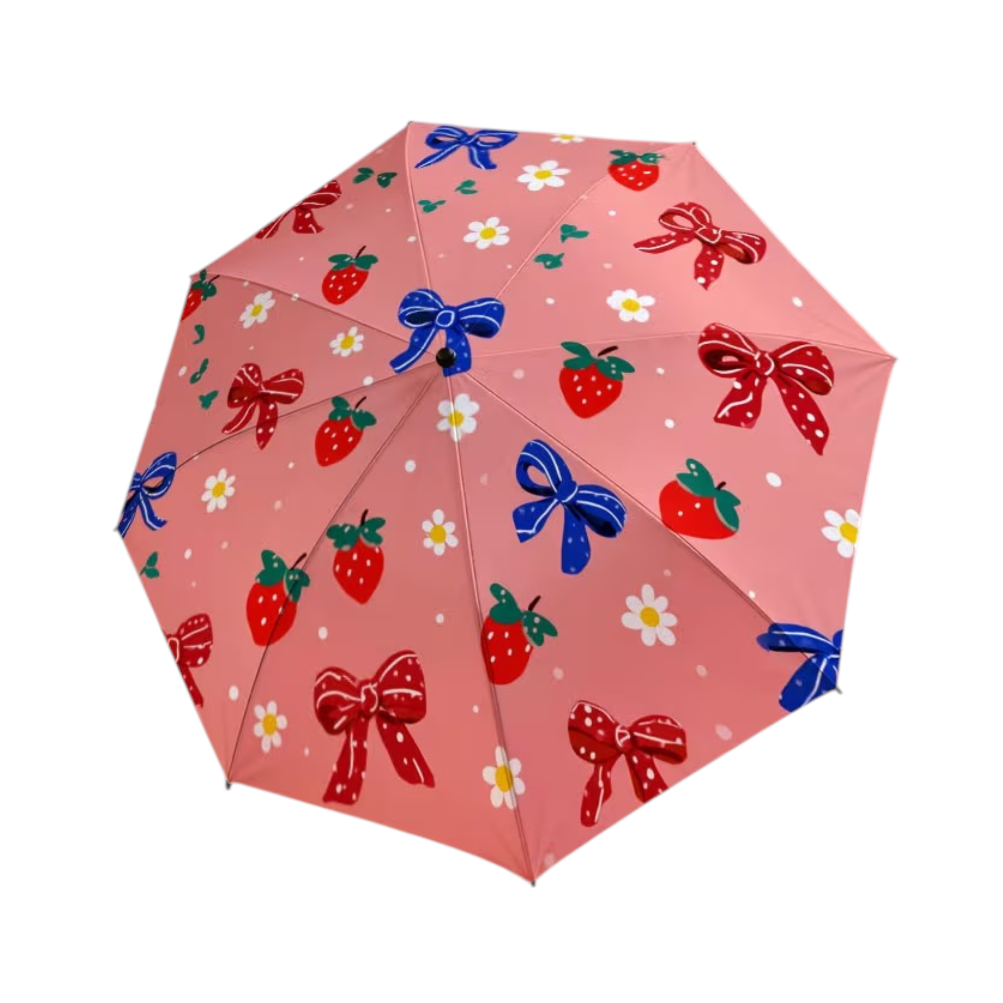 Strawberry Bow Umbrella