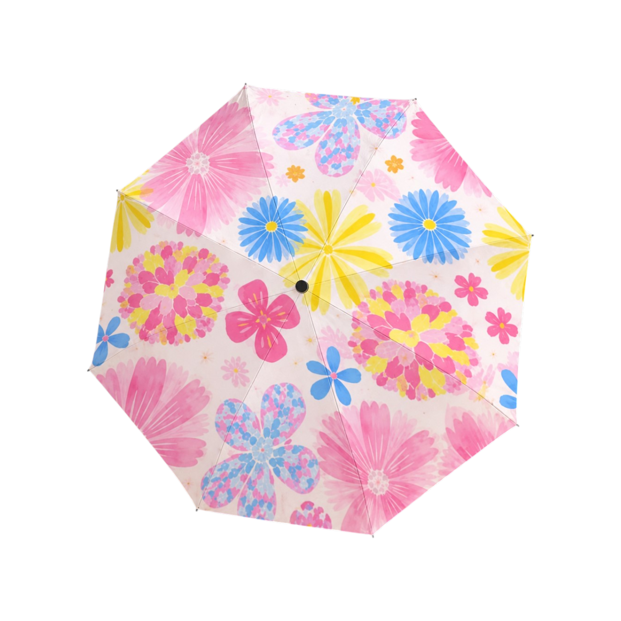 Pastel Bloom Garden Umbrell