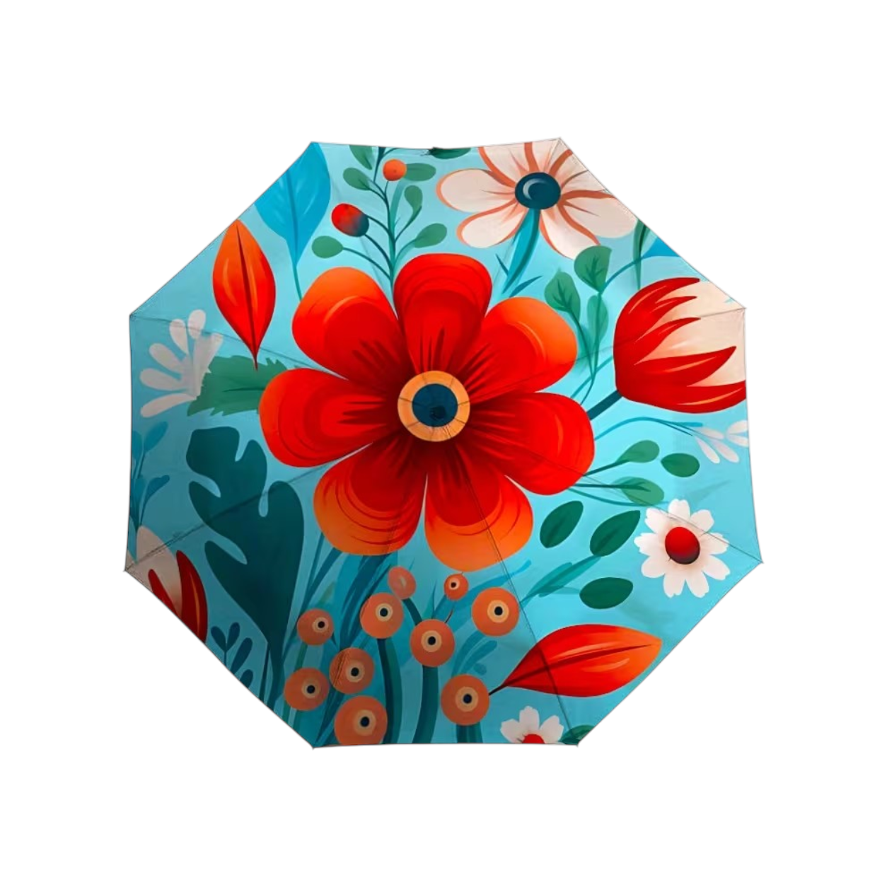 Bloom Beneath the Rain Umbrella