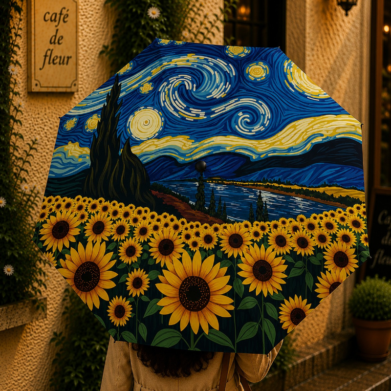 Sunflower Field Umbrella