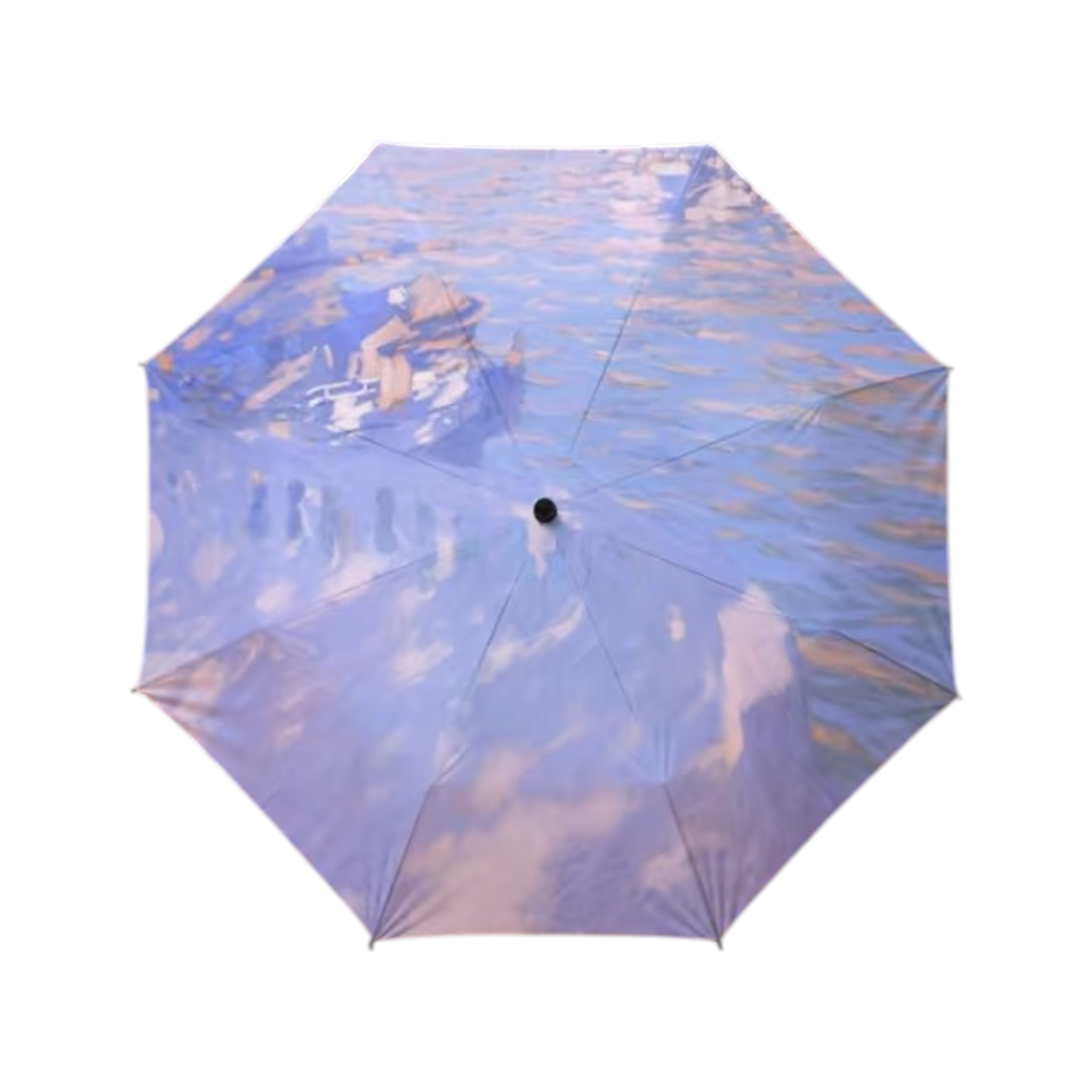 Blue Pastel Paint Umbrella