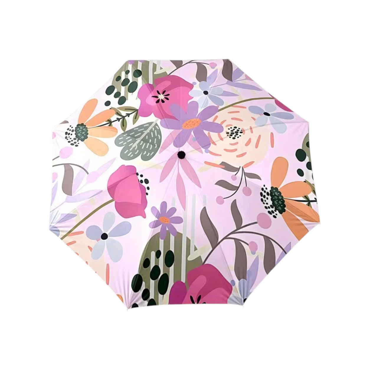 Vibrant Floral Umbrella