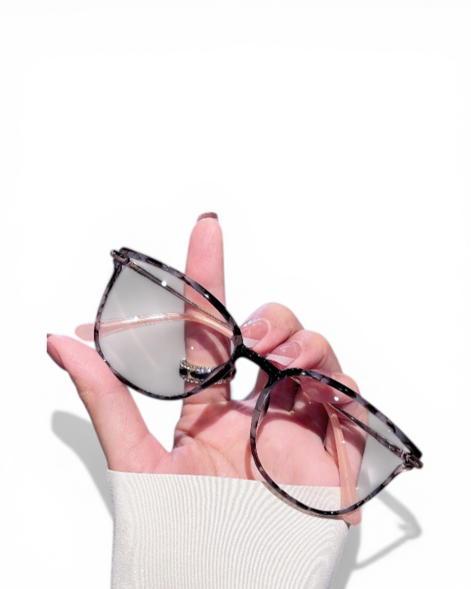 Tortoiseshell Frame Anti-blue Light Eyeglasses