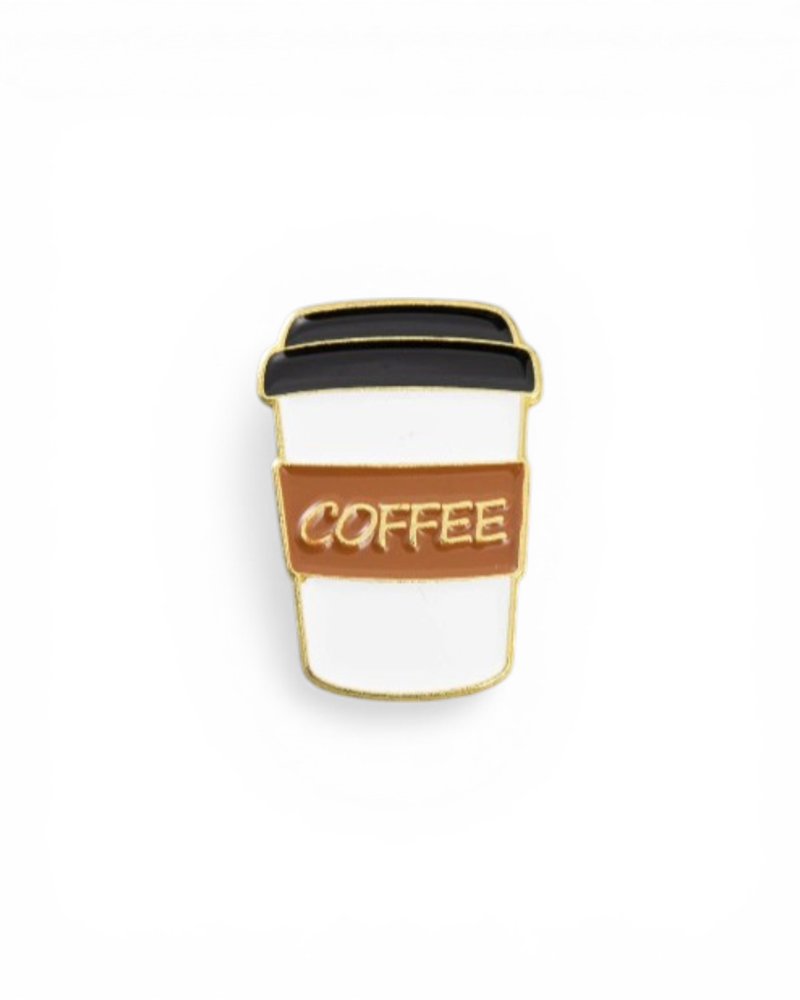 Coffee Design Brooch