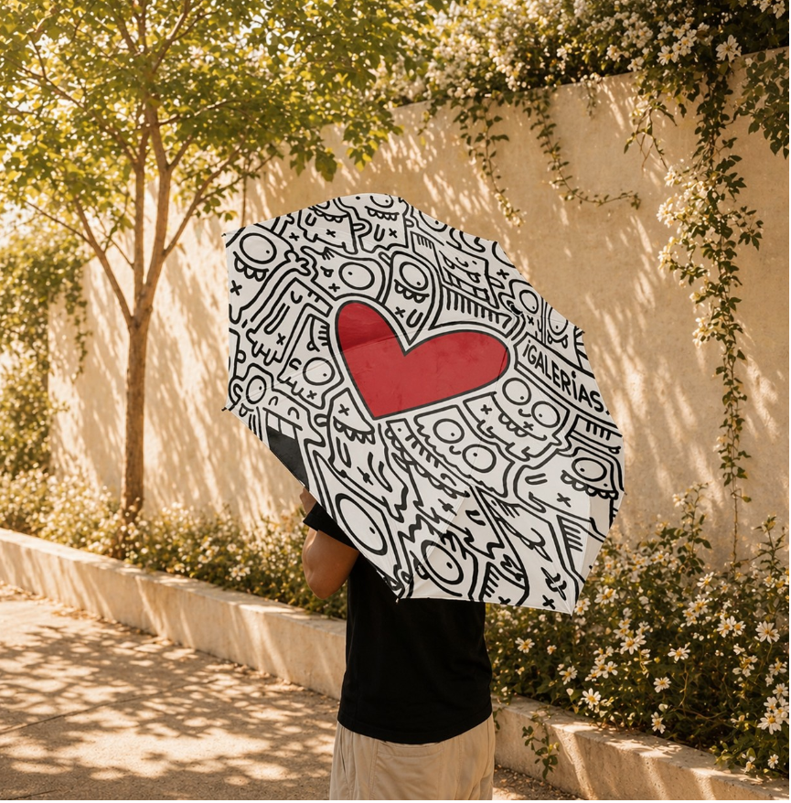 Doodle Art Umbrella