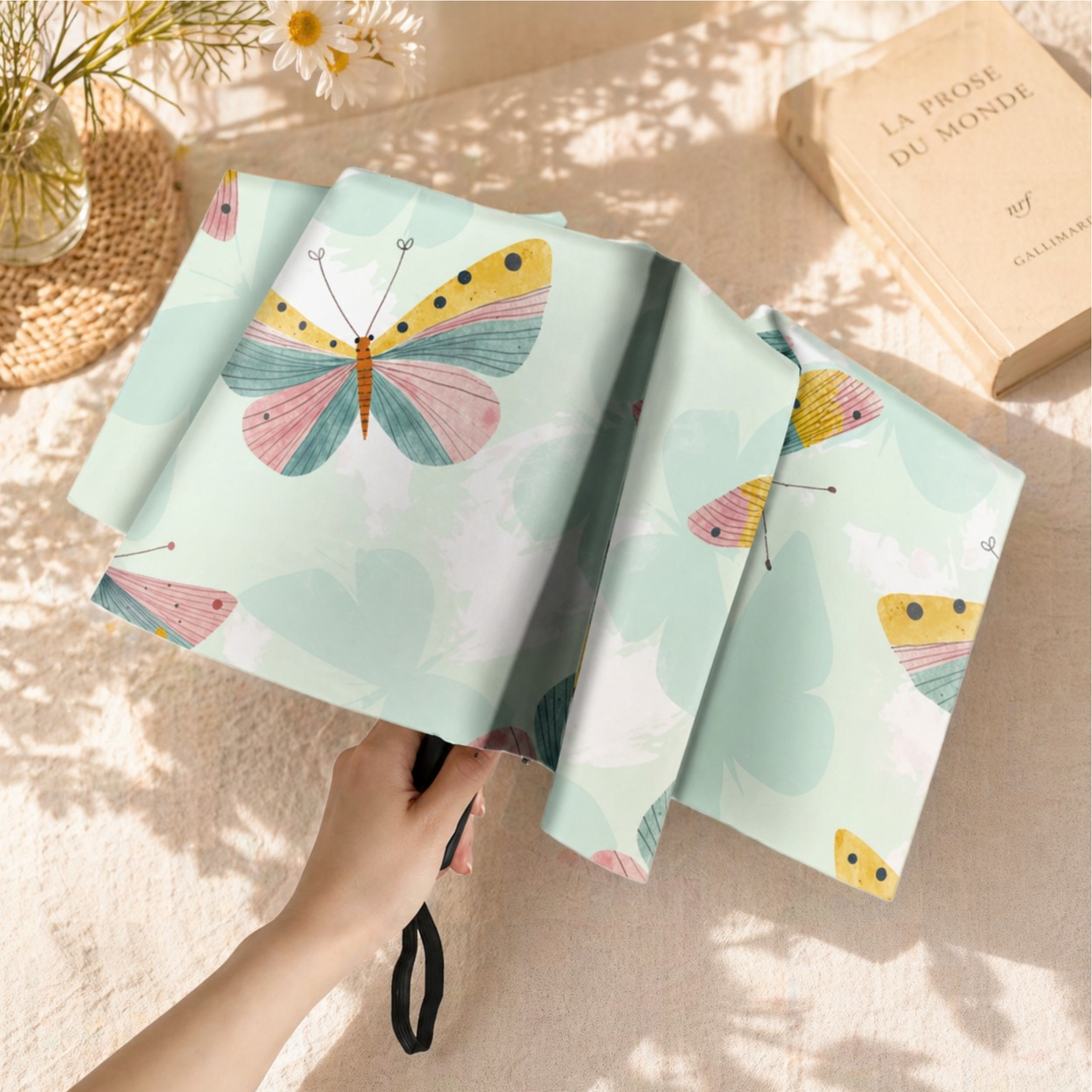 Butterfly Pattern Umbrella
