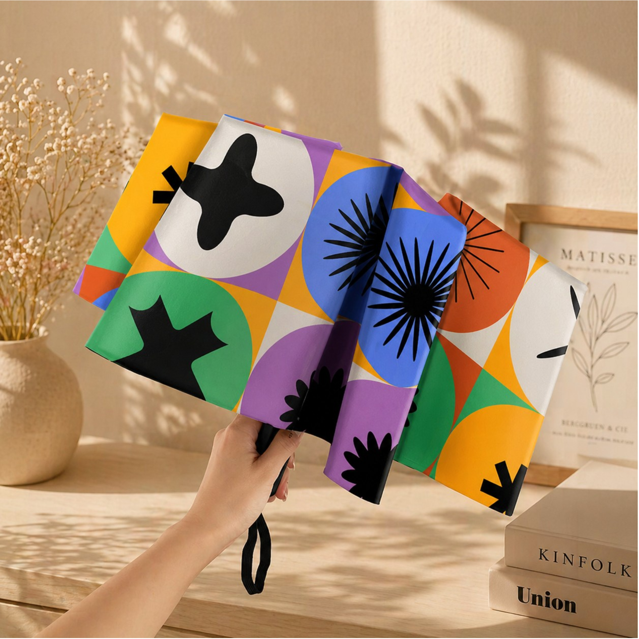 Geometric Pattern Umbrella