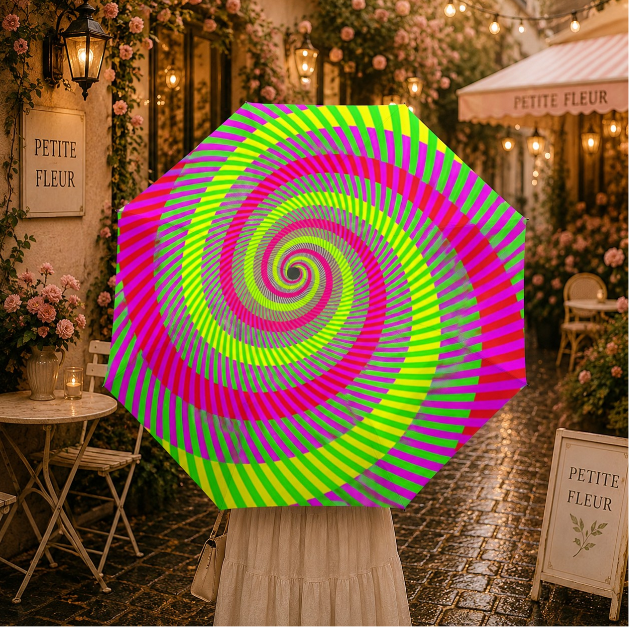 Vibrant Pattern Umbrella