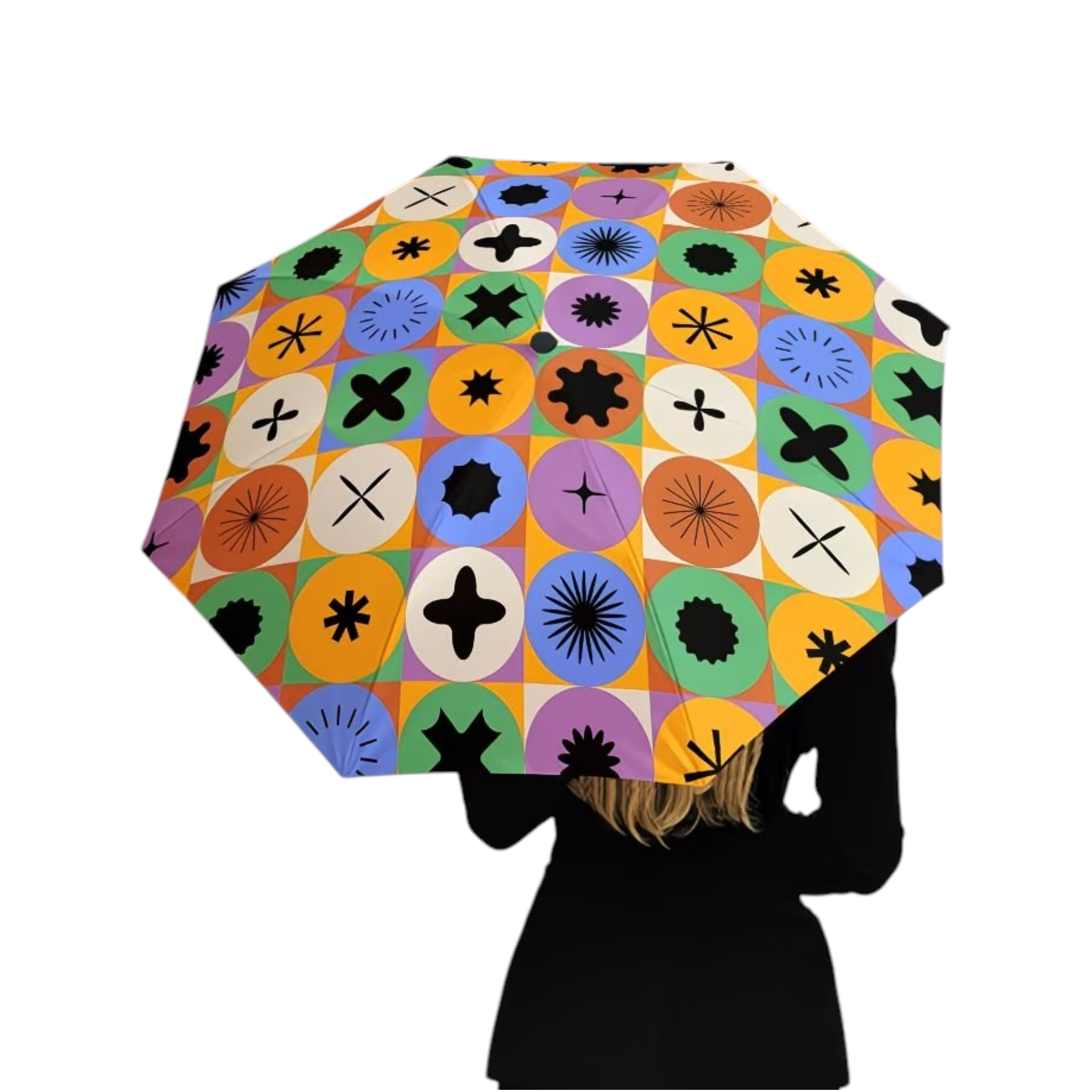Geometric Pattern Umbrella