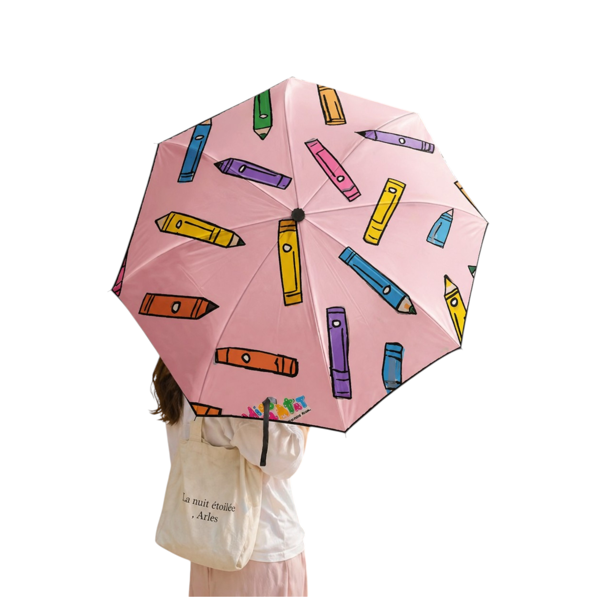 Crayons Art Umbrella