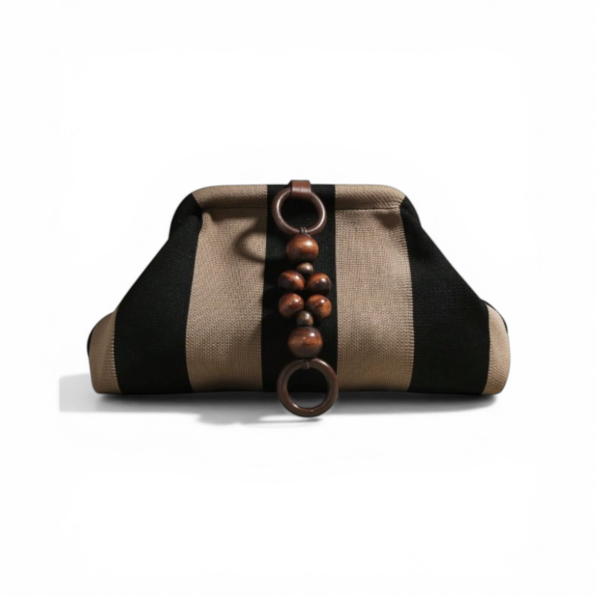 Minimalist Stripe Handheld Clutch