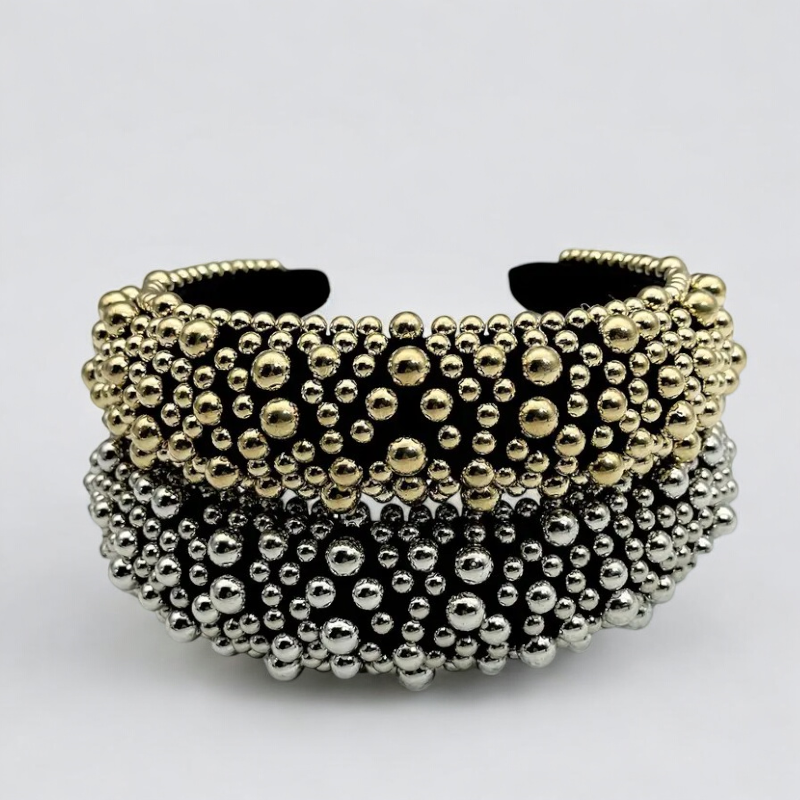 Baroque Faux Pearl Headband