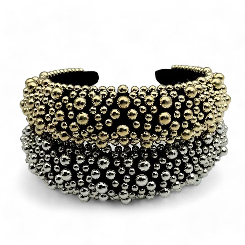 Baroque Faux Pearl Headband