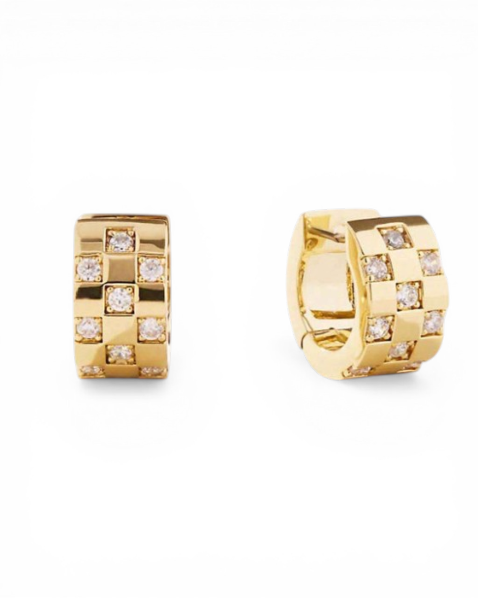 Estilo Grid Glow Earrings
